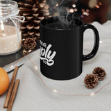 Black mug 11oz