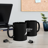 Black mug 11oz