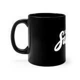 Black mug 11oz