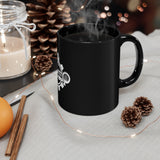 Black mug 11oz